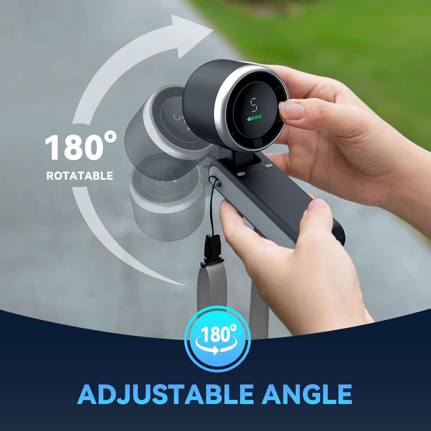 Portable Turbo Fan 5-Speed