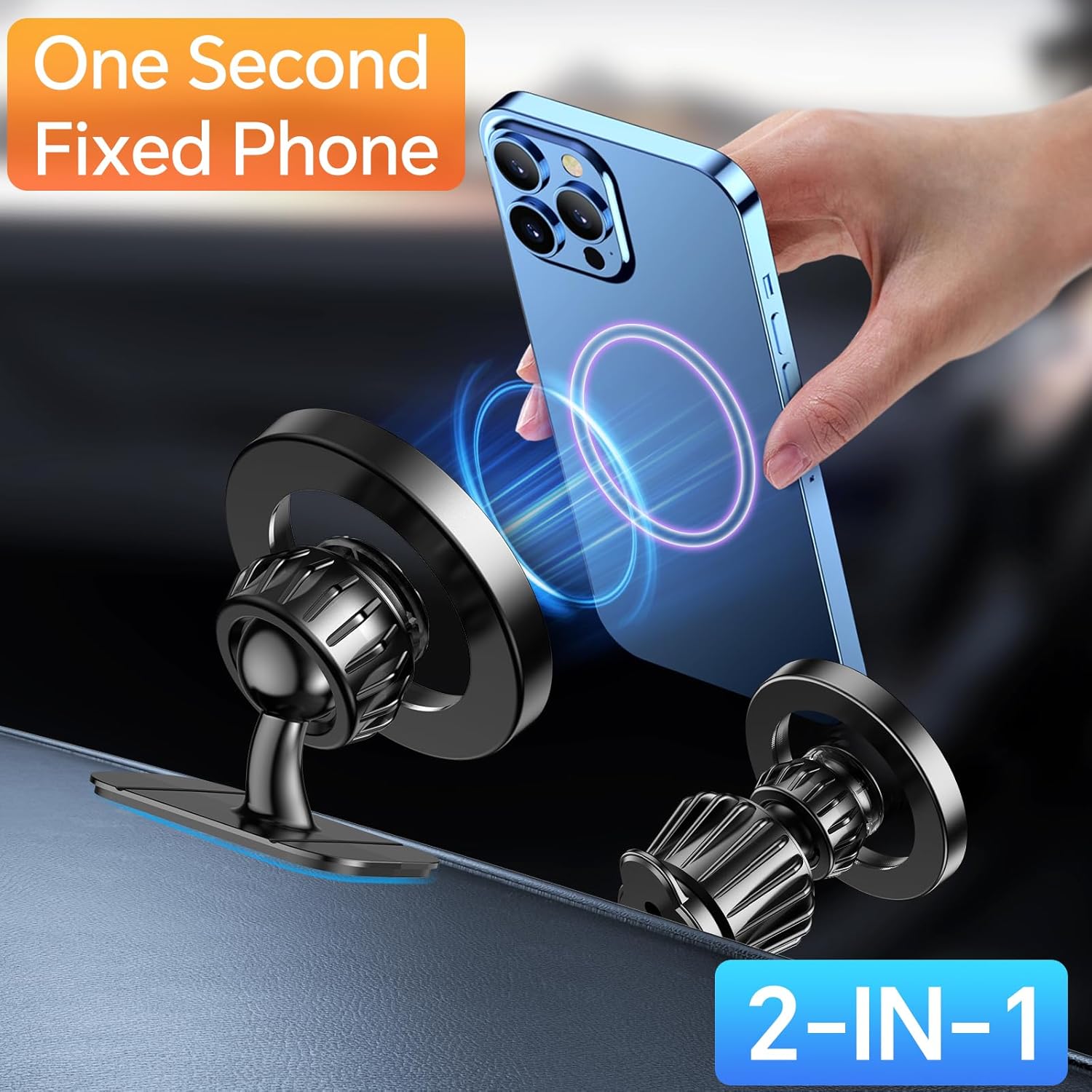 Magnetic Car Mount for iPhone