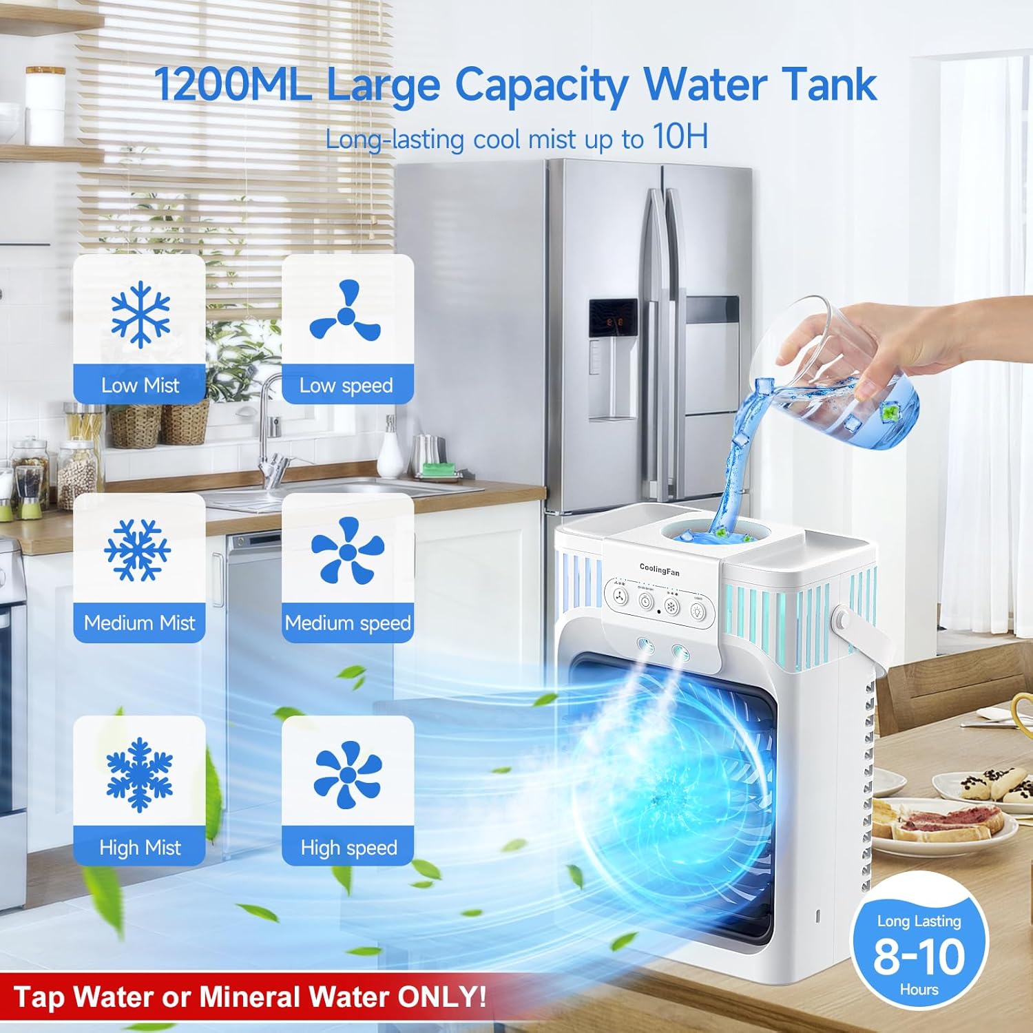 Evaporative Air Cooler Fan