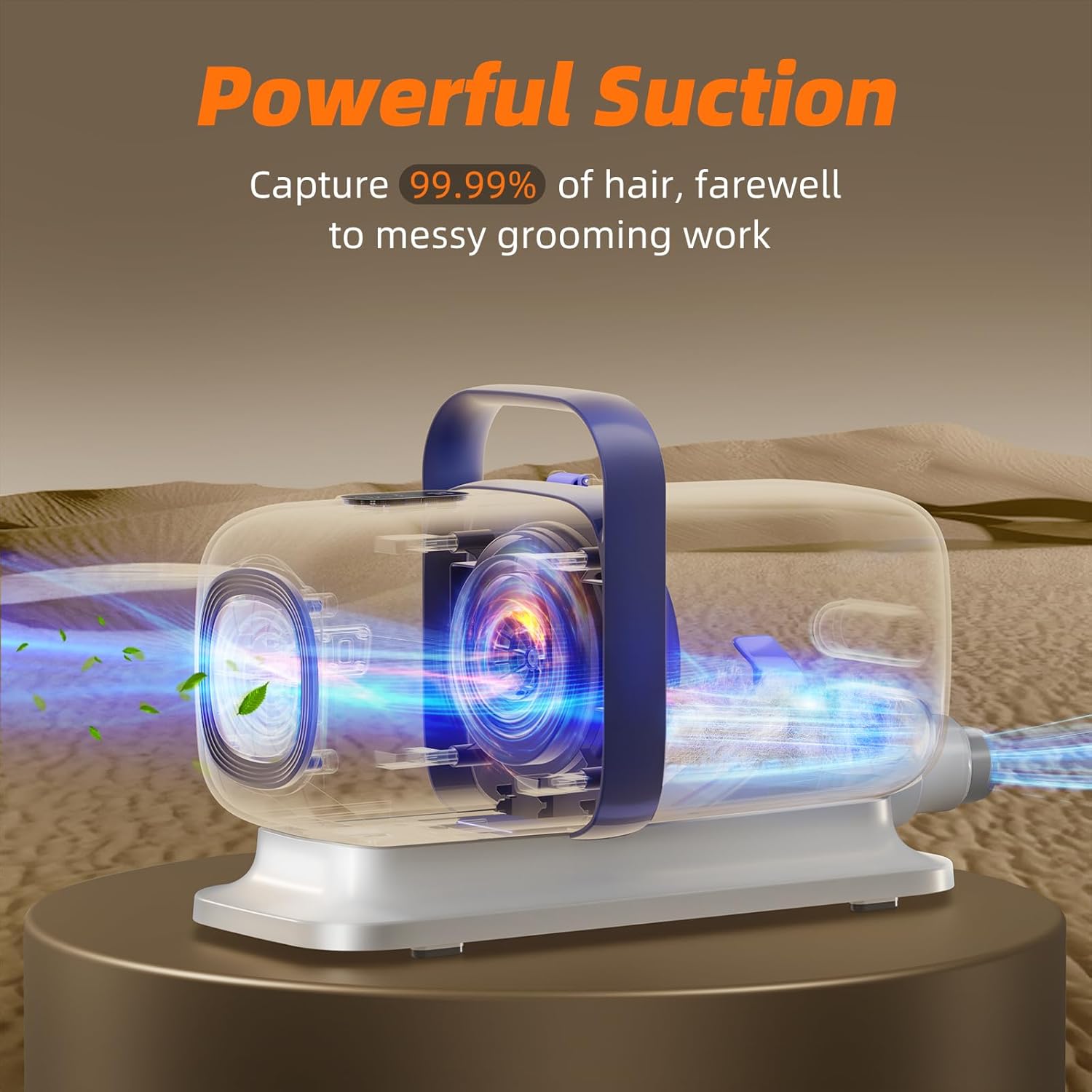 Pet Grooming Vacuum Kit for Dogs