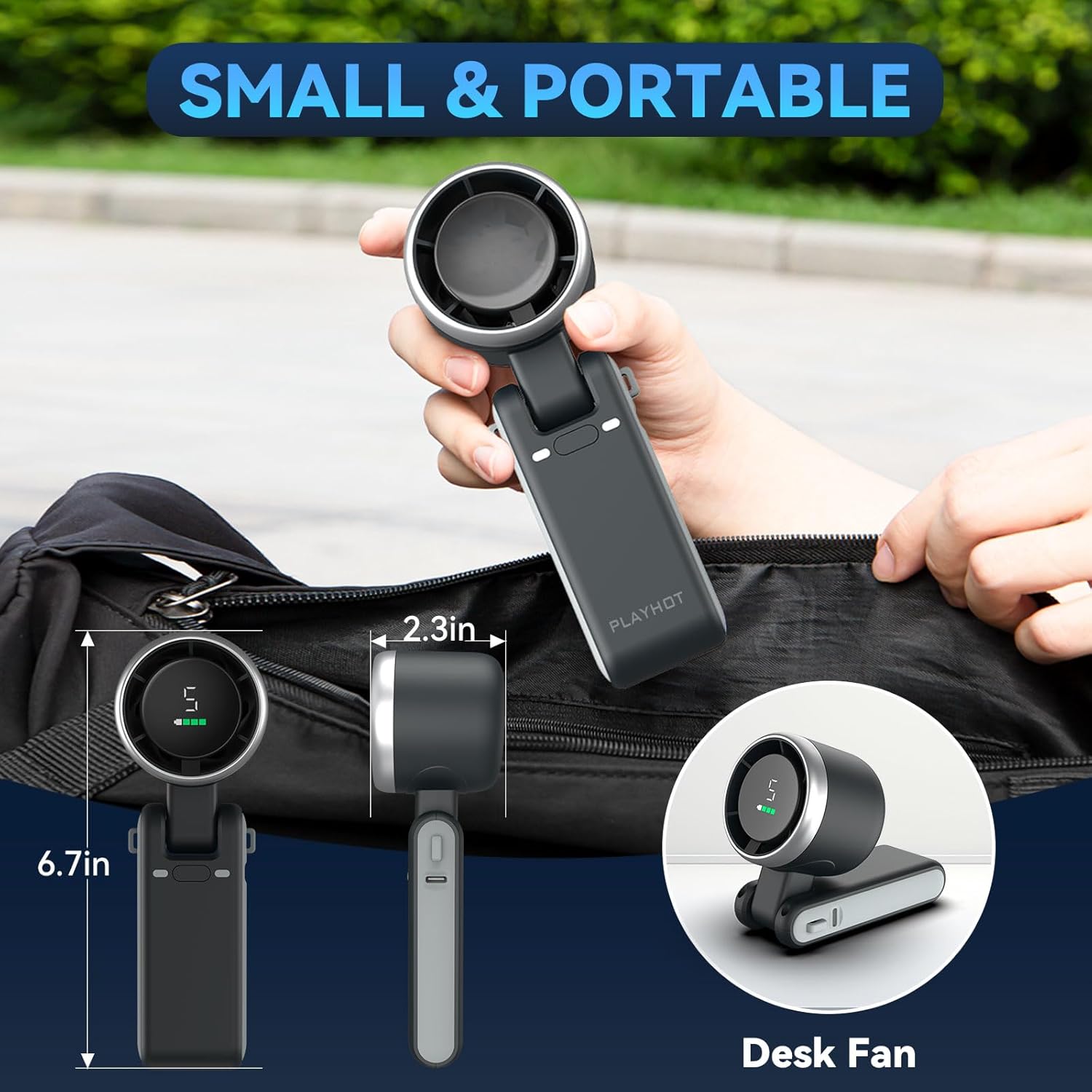 Portable Turbo Fan 5-Speed