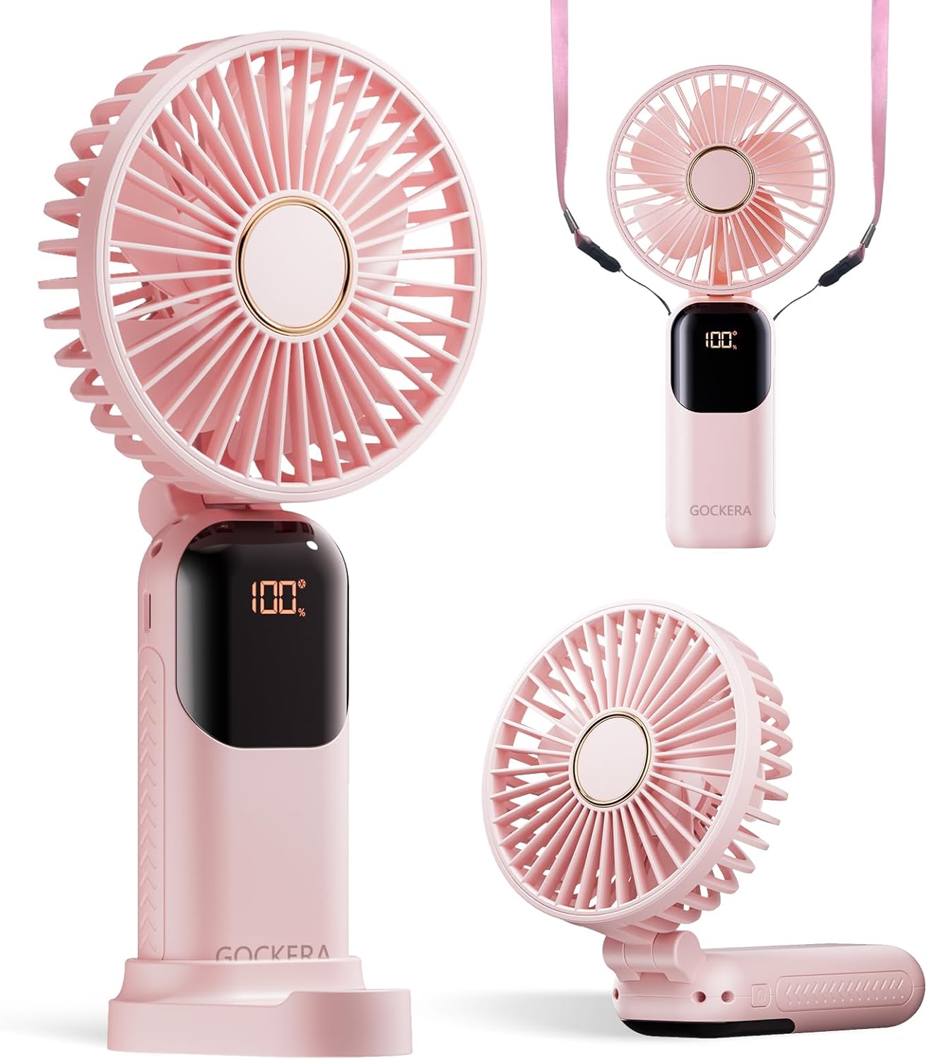 Portable 3in1 Foldable Quiet Fan