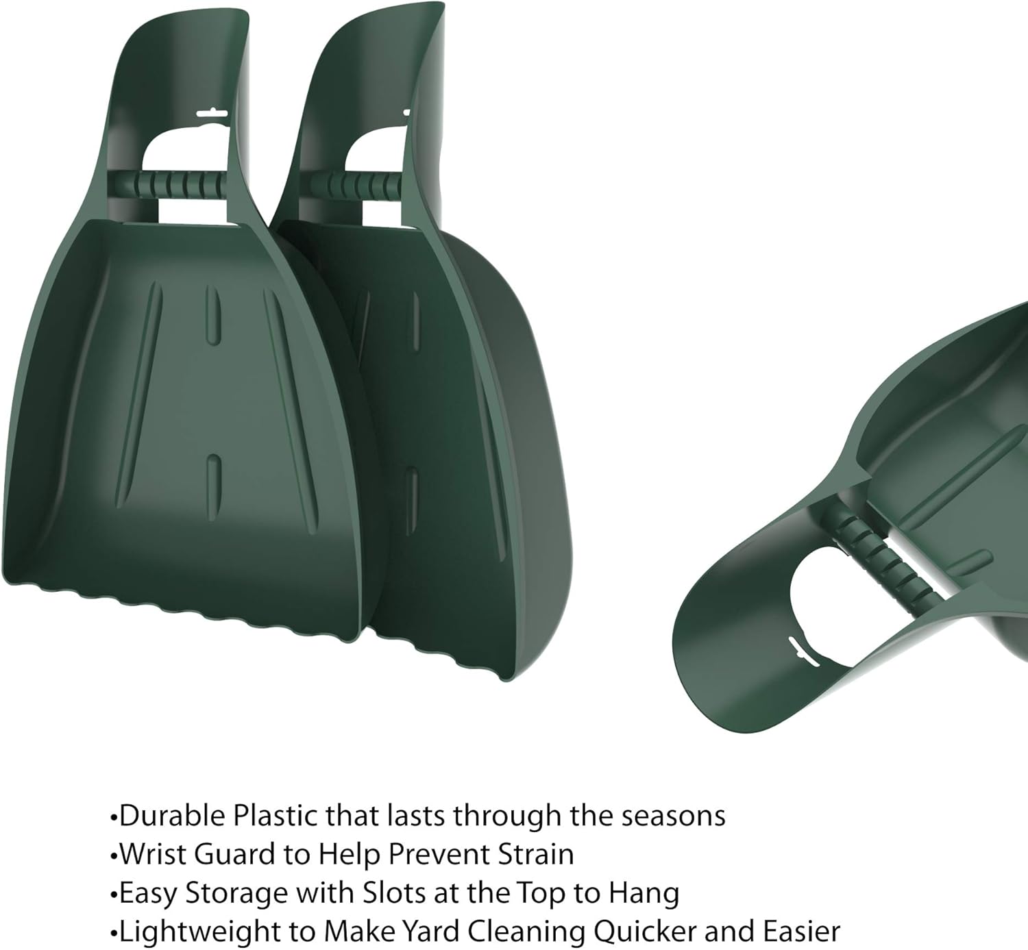 Leaf Scoops for Yard & Garden