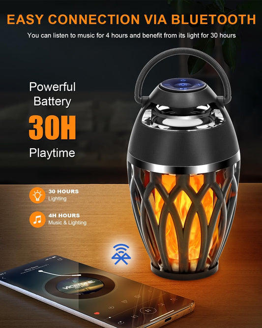 Outdoor Bluetooth Flame Speakers