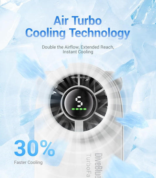 Portable USB Turbo Fan 4000mAh
