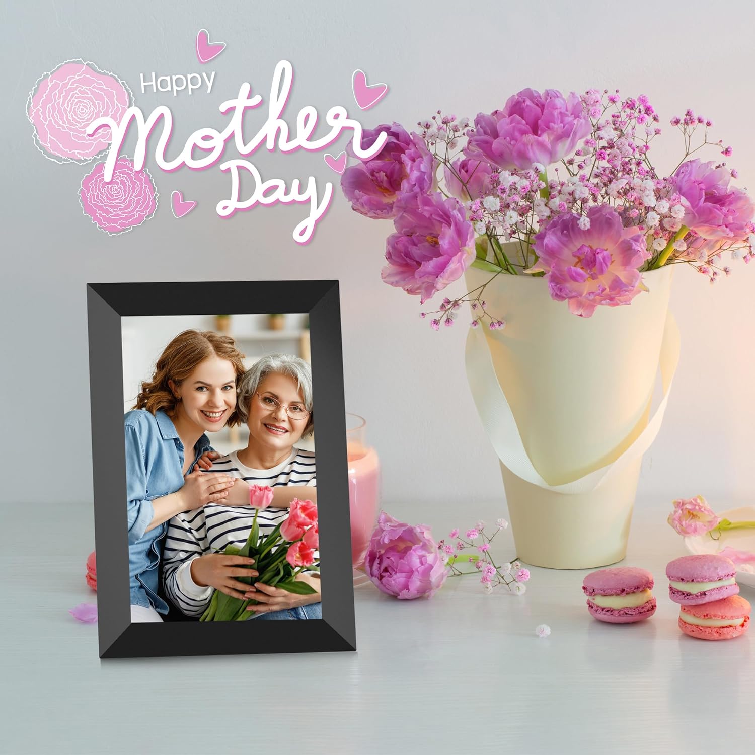 Digital Frame with 32GB Memory