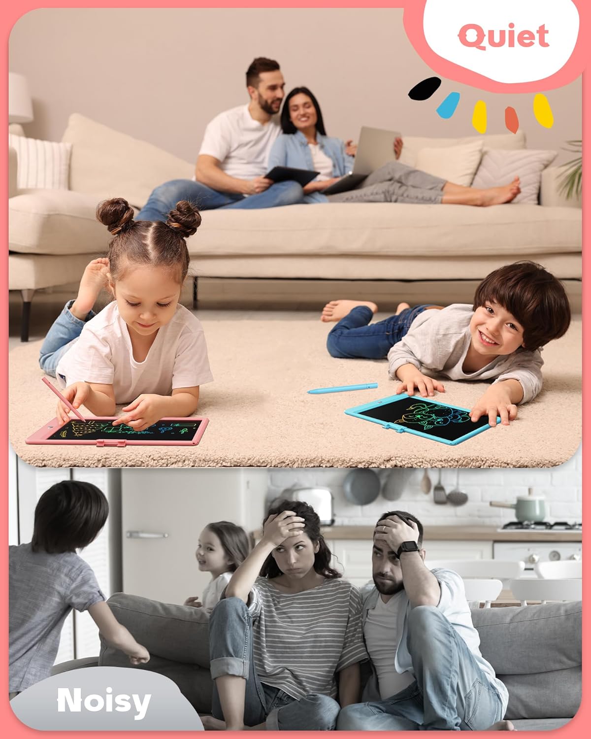 LCD Writing Tablet for Kids