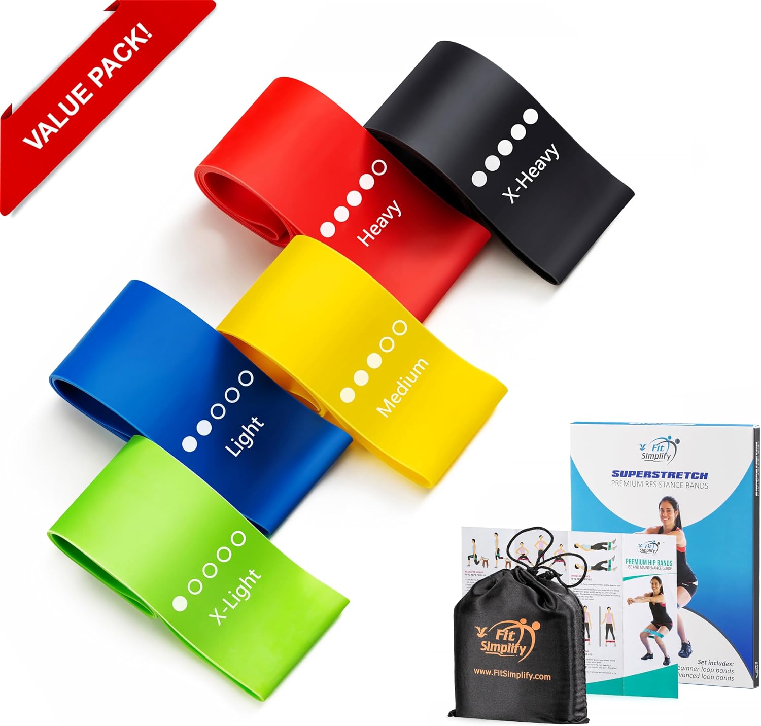 Resistance Loop Bands Set of 5